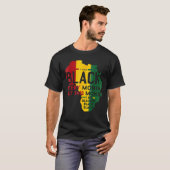 T-shirt I Am Black Every Month Black Black History Month (Devant entier)