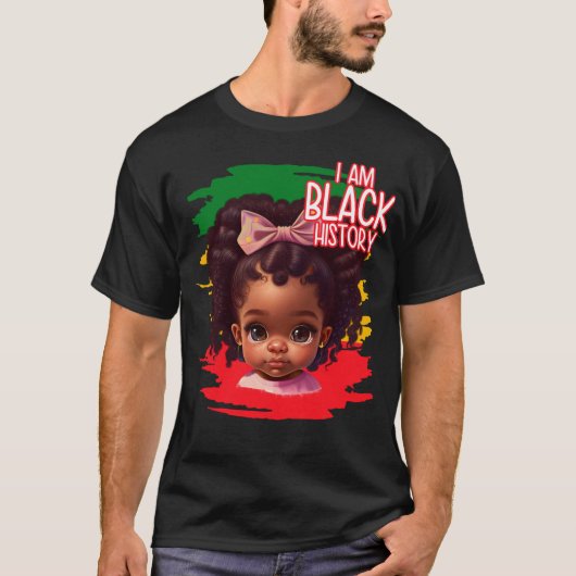T-shirt I AM Black History 2023 Black History Month BHM (Devant)