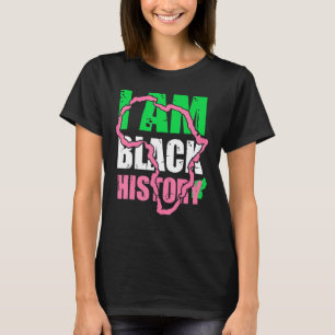 T-shirt I Am Black History Aka Black History Mois 2022