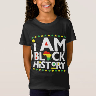 T-Shirt I Am Black History - Black History Mois Femmes Afr