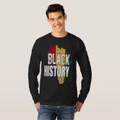 T-SHIRT I AM BLACK HISTORY BLACK HISTORY MONTH (Devant entier)