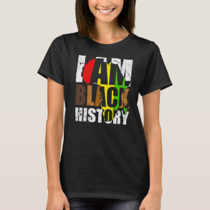 T-shirt I Am Black History Mois 2023 African American Pri