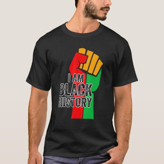 T-shirt I Am Black History Month African American Pride Ce (Devant)