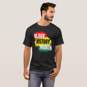 T-shirt I Am Black History Month African American Pride Ce (Devant entier)