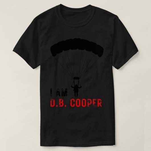 T-shirt I AM DB Cooper 2 (Design devant)