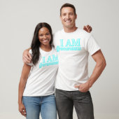 T-shirt "I AM ENTREPRENEUR" Conception d'expression. Comma (Unisexe)