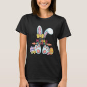 T-shirt I am Mamma Bunny Easter Day Egg Women (Devant)