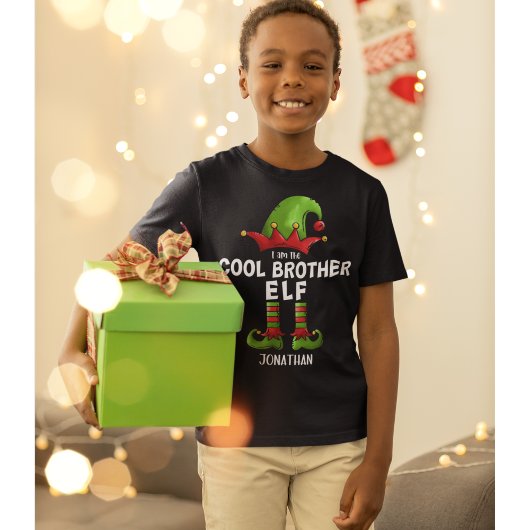 T-shirt I am The Cool Brother Elf Funny Elf