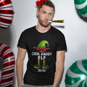 T-shirt I am The Cool Daddy Elf Funny Elf
