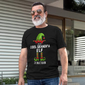 T-shirt I am The Cool Grandpa Elf Funny Elf