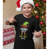 T-shirt I am The Gamer Elf Christmas