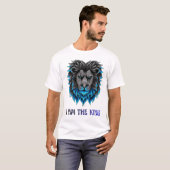 T-shirt I am the king1 (Devant entier)