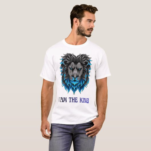 T-shirt I am the king1 (Devant entier)