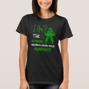 T-shirt I Am The Storm Children's Mental Health Awareness