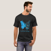 T-shirt I Am The Storm Graves Disease Awareness Butterfly (Devant entier)