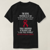 T-shirt I Am The Storm Multiple Myeloma Awareness Warrior  (Design devant)