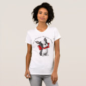 T-shirt *I AM un chien adorable de Boston Terrier Mom* (Devant entier)