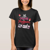 T-shirt I am Un Raspberry Cupcake Viral Phrase De La Valen (Devant)
