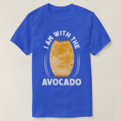 T-shirt I Am With The Avocado 1 (Design devant)