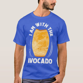 T-shirt I Am With The Avocado 1