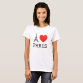 T-SHIRT I "AMOUR" PARIS (Devant entier)