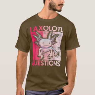 T-shirt i aolotquestions Enfants jeunes adultes rétro drôl