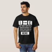 T-shirt I Avant E Funny Anglais Grammar Exceptions (Devant entier)