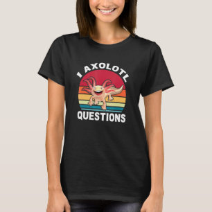 T-shirt I Axolotl Question Enfants garçons filles mignonne