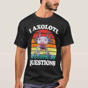 T-shirt I Axolotl Question Jeunesse Enfants Retro 90s Vint