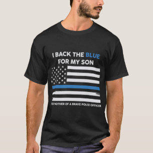 T-shirt I-Back-The-Blue-For-my fils