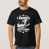T-shirt I Bang Ditches Snowmobile (Devant)