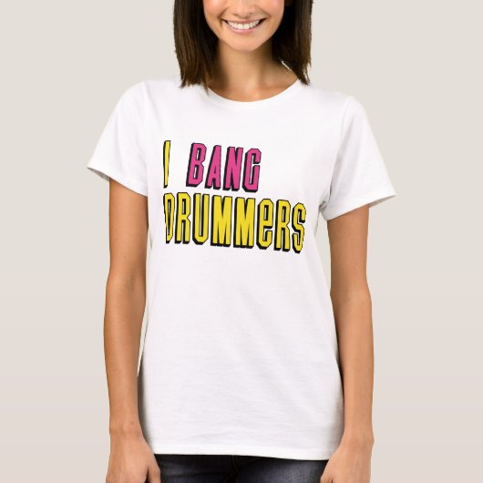 T-shirt I Bang Drummers (Devant)
