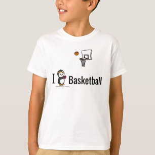T-shirt I basket-ball de coeur !