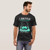 T-shirt I Battle Interstitielle Cystite Sensibilisation Ch (Devant entier)