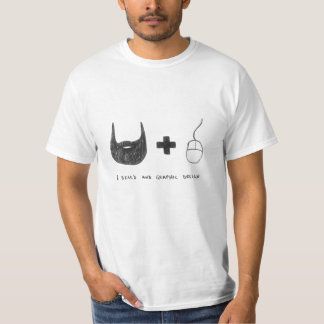 T-shirt "I Beard and Graphic Design"
