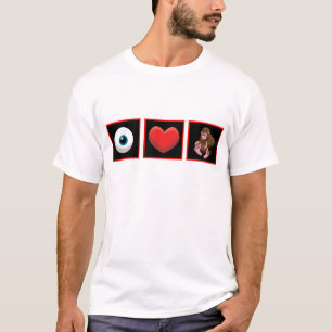 T-SHIRT I BÉBÉ SQUATCH DE COEUR