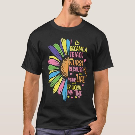 T-shirt I Became A Triage Nurse (Devant)