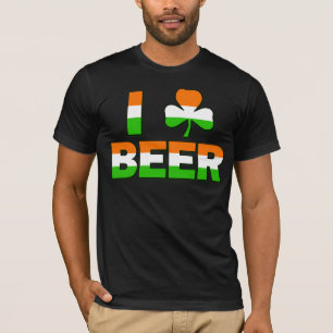 T-shirt I bière de shamrock