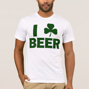 T-shirt I bière de shamrock
