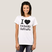 T-shirt I Black Heart (Amour) Farang (Devant entier)
