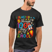 T-shirt I Blasted Through 100 Days Of School Celebration (Devant)