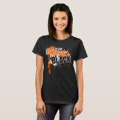 T-shirt I Bleed Orange And Black (Devant entier)