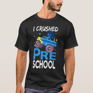 T-shirt I Broyé Monster Camion Monster Truck Graduation Ca