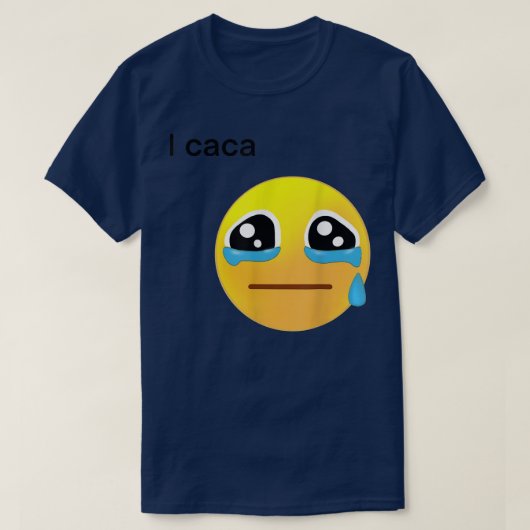 T-shirt I Caca Icon Cry  (Design devant)