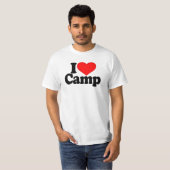 T-shirt I camp de coeur (Devant entier)