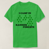 T-shirt I Camp in Random Forêts Green (Design devant)