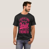 T-shirt I Can Do All Things Through Christ Christian Quote (Devant entier)