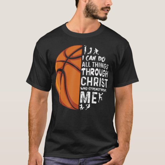 T-shirt I Can Do All Things Through Christ Who Strengthens (Devant)