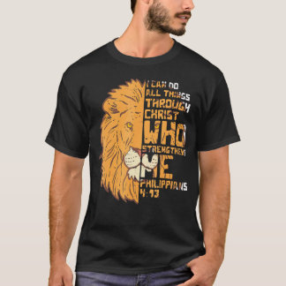 T-shirt I Can Do All Things Through Christ Who Strengthens