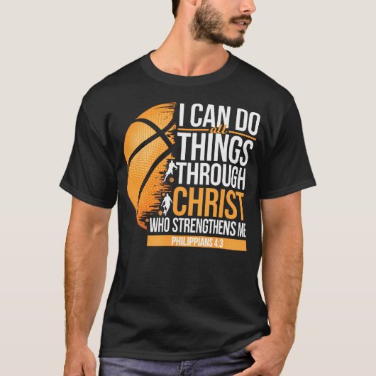T-shirt I Can Do All Things Through Christ Who Strengthens (Devant)